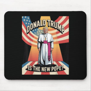 Mousepad Pope &amp Engraçado; Presidente Donald Trump, Cató