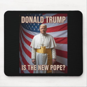 Mousepad Pope Engraçado E Presidente Donald Trump6