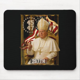 Mousepad Pope Trump Engraçado Presidente Trump Quer Ser O N
