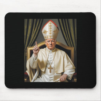 Mousepad Pope Trump Funny Trump Vaticano Christian Retro Ch