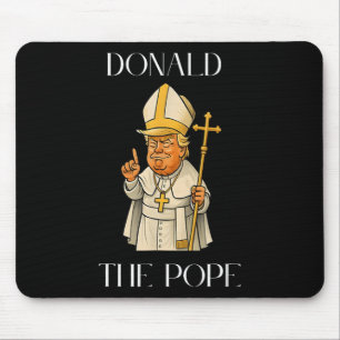 Mousepad Pope Trump Funny Trump Vaticano Christian Retro Ch