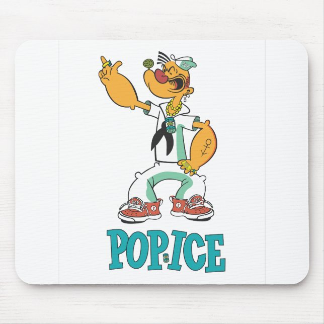 Mousepad Popeye Vintage - Paródia de 1990 (Frente)