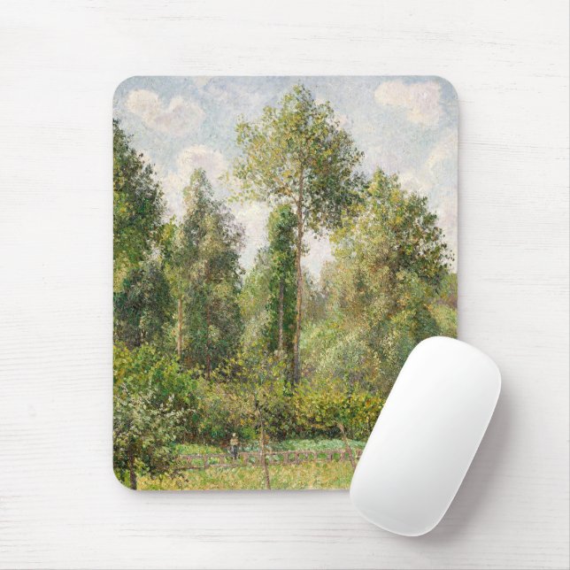 Mousepad Poplars, Éragny Camille Pissarro (Com mouse)