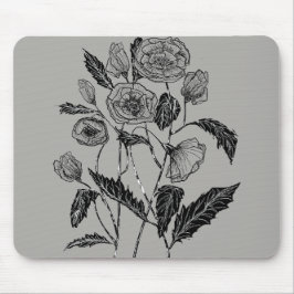 Mousepad Poppies