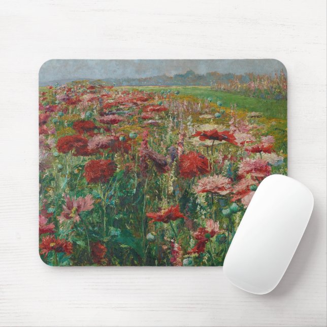 Mousepad Poppies Blooming - Olga Wisinger Florian (Com mouse)