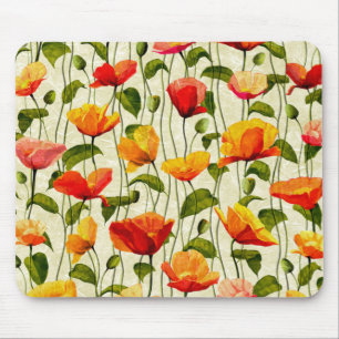 Mousepad Poppies Brilhantes