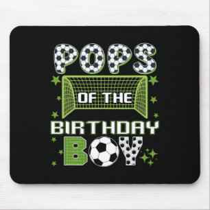 Mousepad Pops Do Grupo De Futebol Do Menino De Aniversário