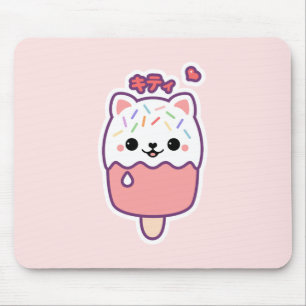 Mousepad Popsicle bonito do gato