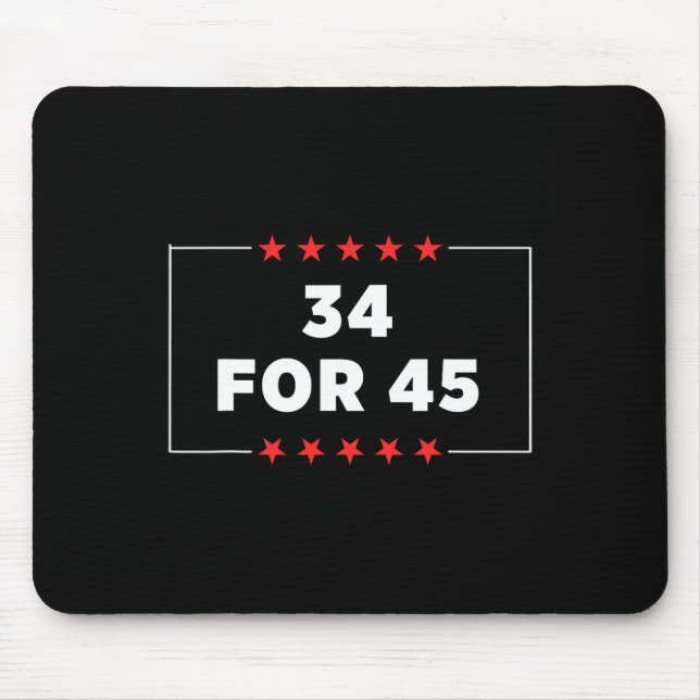 Mousepad Por 45 Trump Condenado (Frente)