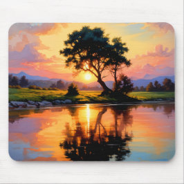 Mousepad pôr do sol