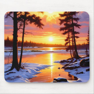 Mousepad pôr do sol