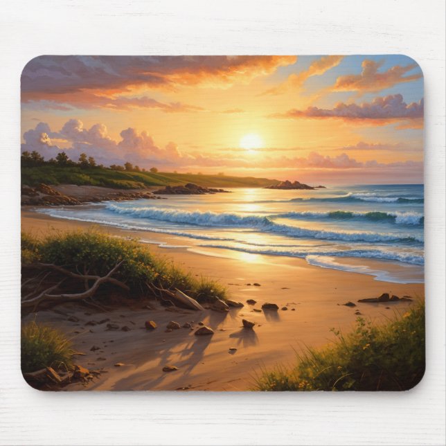 Mousepad pôr do sol (Frente)