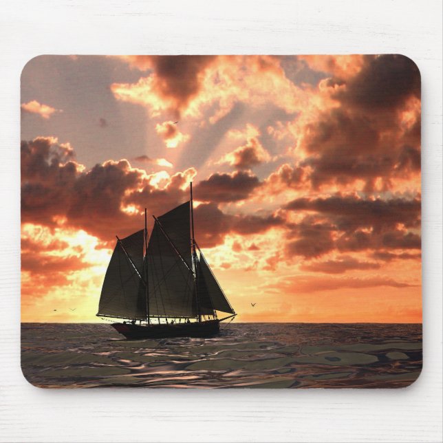 Mousepad Por do sol (Frente)