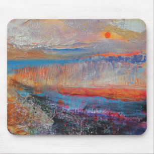 Mousepad Por do sol 2013 do pântano