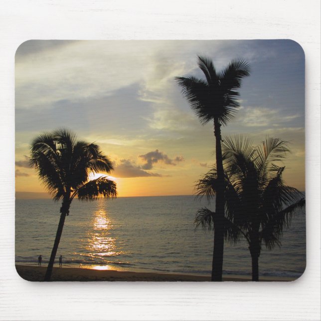 Mousepad Por do sol 2 de Maui (Frente)
