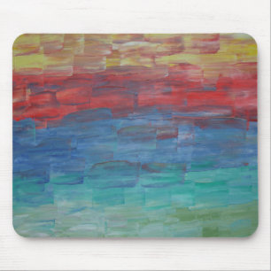 Mousepad Por do sol artística do tapete do rato sobre o