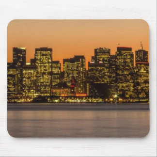 Mousepad Por do sol bonito em San Francisco