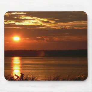 Mousepad Por do sol da beleza - tapete do rato