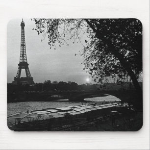 Mousepad Por do sol da torre Eiffel de France Paris do