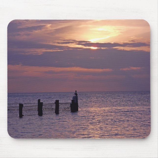 Mousepad Por do sol de Cozumel (Frente)