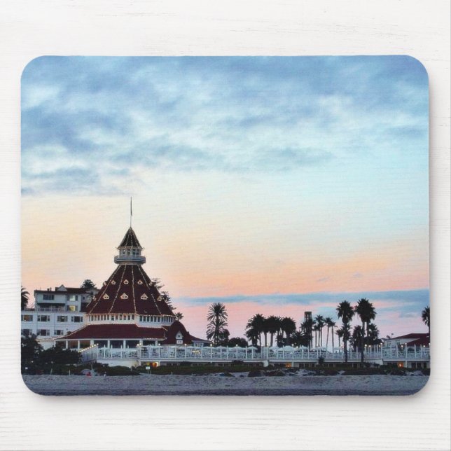 Mousepad Por do sol de Del Coronado (Frente)