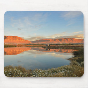 Mousepad Por do sol de Laguna Nimez, EL Calafate