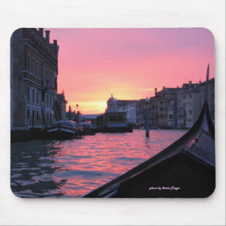 Mousepad Por do sol de Veneza