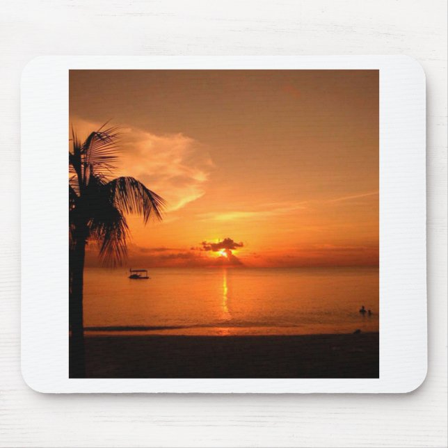 Mousepad Pôr do Sol de Verão (Frente)