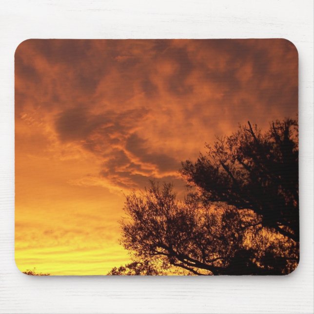 Mousepad Por do sol do anjo (Frente)