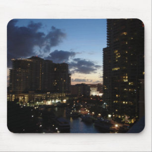 Mousepad Por do sol do rio dos Olas de Las