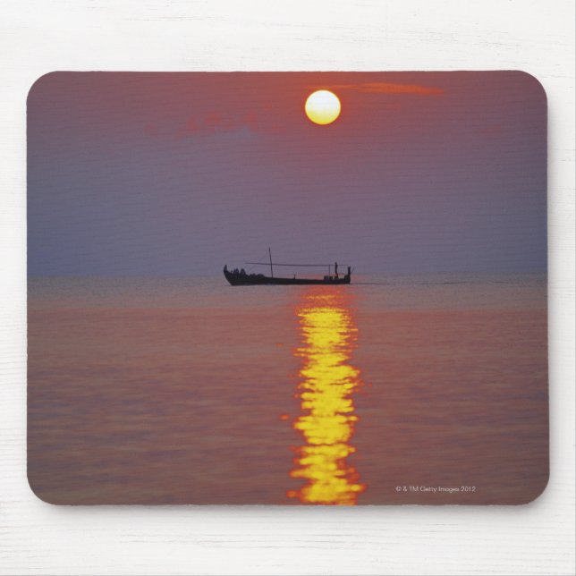 Mousepad Por do sol e mar 2 (Frente)