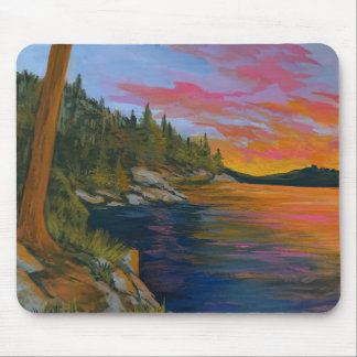 Mousepad Pôr do sol em Tubbs Hill