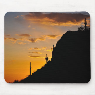 Mousepad Por do sol espectacular do deserto