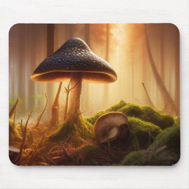 Mousepad Pôr do Sol Florestal (Frente)