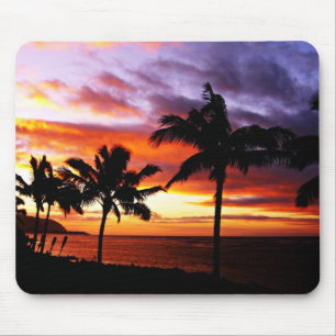 Mousepad pôr do sol havaiano