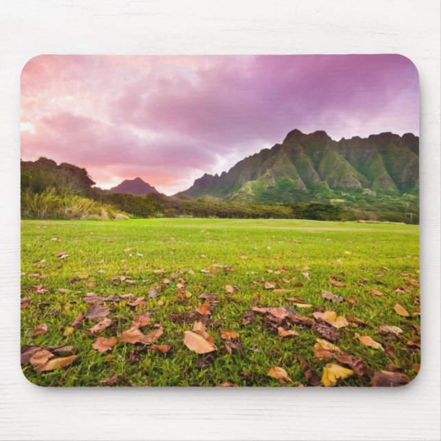 Mousepad Por do sol jurássico (Frente)