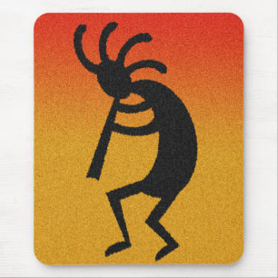 Mousepad Por do sol Kokopelli do deserto do sudoeste