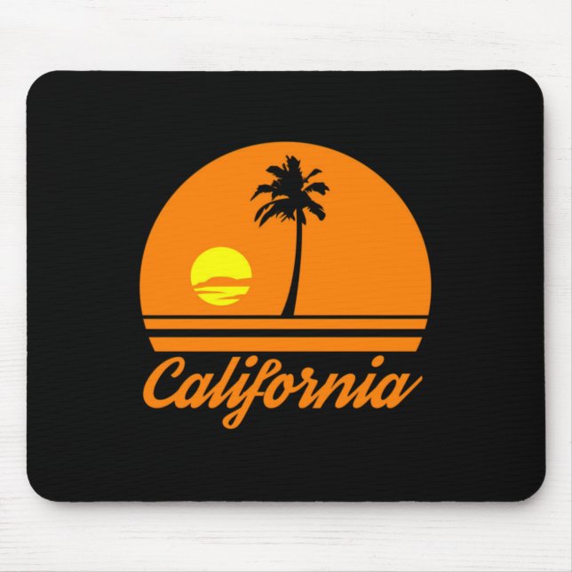 Mousepad Pôr do sol na Califórnia (Frente)