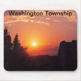 Mousepad por do sol no distrito de Washington