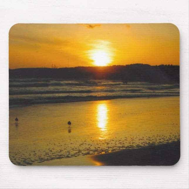 Mousepad Por do sol no EL Granada, CA (Frente)