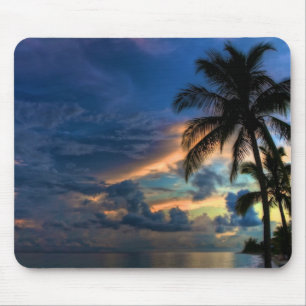 Mousepad Por do sol no paraíso