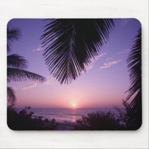 Mousepad Pôr do sol no West End, Cayman Brac, Ilhas Cayman,