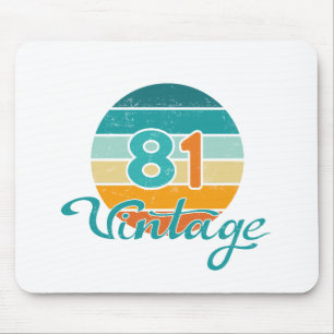 Mousepad Pôr do sol retrô 81 angustiado vintage
