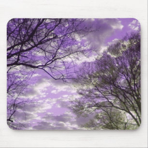 Mousepad Por do sol roxo