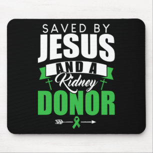 Mousepad Por Jesus E Uma Citação De Transplante De Órgãos D