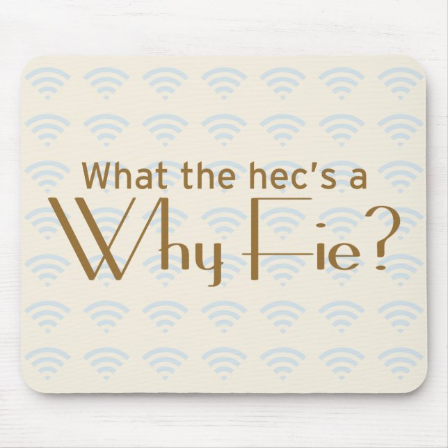 Mousepad Por que Fie? (Frente)