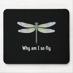 Mousepad Por que sou tão genial, ditado engraçado de libélu