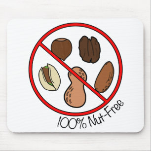 Mousepad Porca 100% livre (loucos & amendoins da árvore)