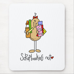Mousepad Porca de Scrapbooking