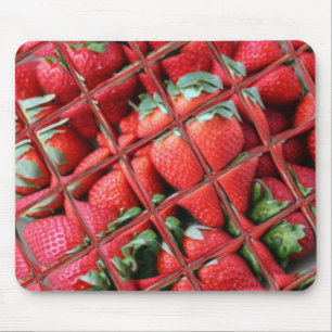 Mousepad Porcas de gelo e morangos